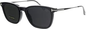 Sunglasses Tom Ford FT 0625 Arnaud- 02 01D shiny black/smoke polarized