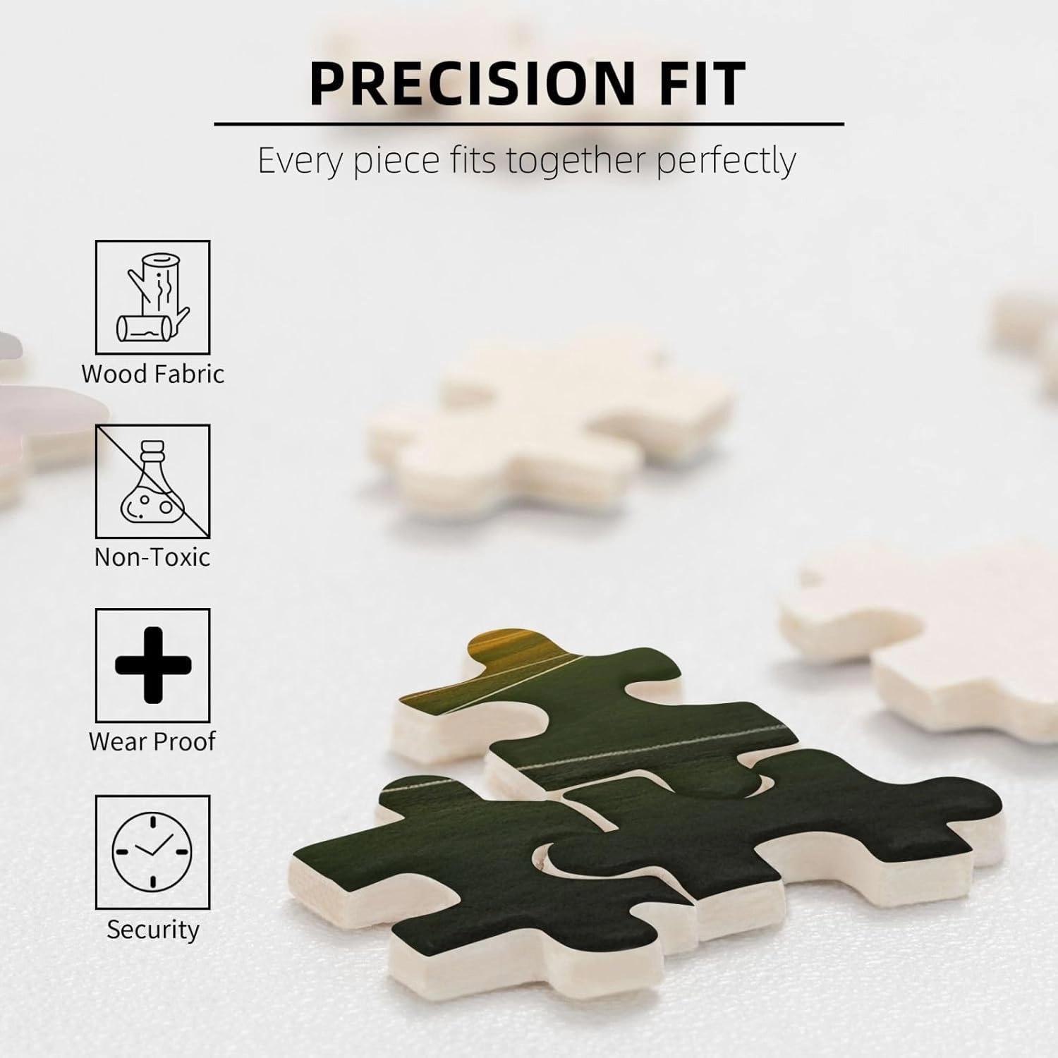 Sunset Beautiful Soccer Field Puzzles 1000 Pieces Personalized Jigsaw Puzzles Wooden Photo Puzzle for Adults Family Picture Puzzle Gifts for Wedding Birthday Valentine's Day Gifts(29.5" x 19.7")