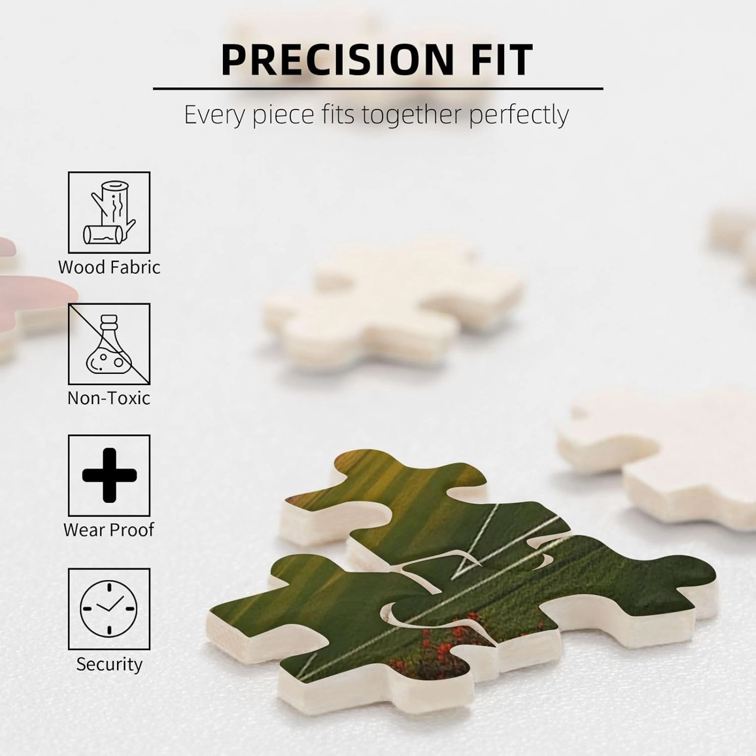 Sunset Beautiful Soccer Field Puzzles 1000 Pieces Personalized Jigsaw Puzzles Wooden Photo Puzzle for Adults Family Picture Puzzle Gifts for Wedding Birthday Valentine's Day Gifts(29.5" x 19.7")