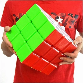 Super Cube 3x3x3 Big Cube Stickerless Speed Cube 18cm Large Cube Puzzle Magic Cube Toy