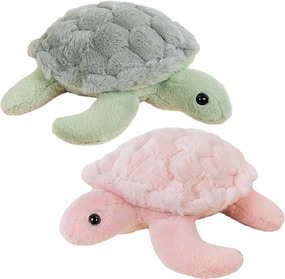 Super Cute Pink Sea Turtle Stuffed Animal-11in Soft Tortoise Plushies Toy,Birthday/Christmas Day Pillow Gifts for Kids & Girlfriend (Pink Blue, 15in)