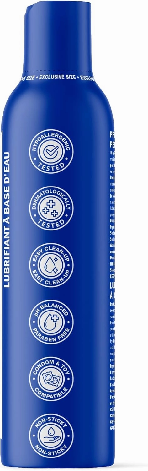 Swiss Navy Premium Water Based Lubricant, 6 Ounce Personal Non Sticky Lube for Men, Women & Couples Long Lasting Unscented Paraben Free