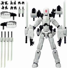 T13 Action Figures Helix Robot 8 Inch, Assembly Completed T 13,3D Printed Robo 13 - The Premium Action Figures for Sci-Fi Enthusiasts White (Glows in The Dark)
