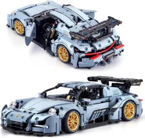 Technic Car Building Blocks Set for Adults, 1465 Pieces 1:14 Super Sports Car Model Building Kits, Racing Car Collectible Gifts for Men Teenagers Boys Aged 12 