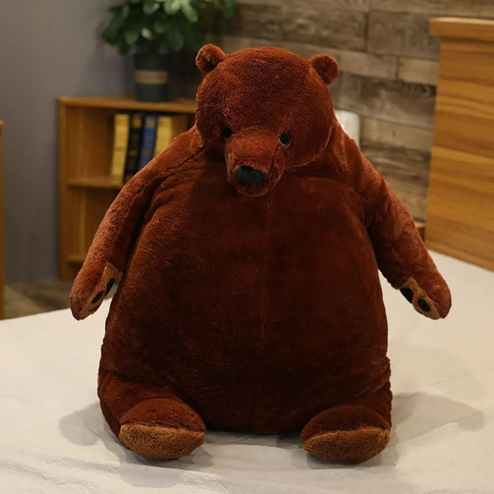 Teddy Bear Plush Toy Giant Bear Huge Cuddly Bear Giant Plush Dark Brown 31.5 inch/ 80 cm