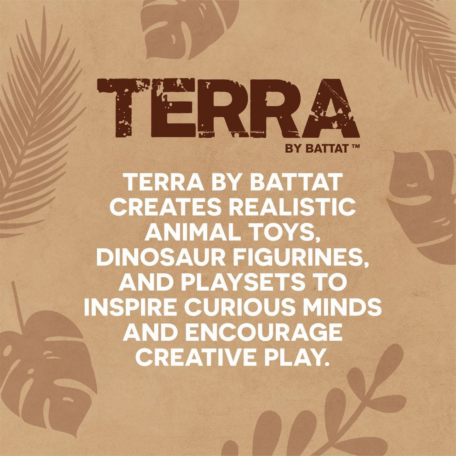 Terra by Battat – Wild Life Set – Realistic Animal Toy Figures with Tiger and Lion Toys for Kids 3  (6 pc) , Black