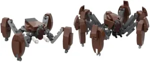 The LM-432 Crab Robot Muckrackers Model 219 Pieces Building Toys Set MOC Build for Age 18 
