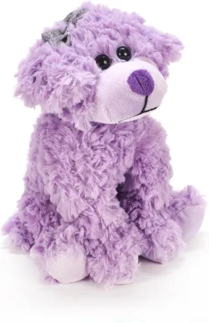 The Petting Zoo Scruffy Dog Stuffed Animal, Gifts for Girls, Purple Dog Plush Toy 9 Inches