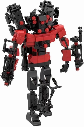 Toilet Blocks Toys TV Man Building Blocks Toys,Construction Playset Blocks Action Figure Building Blocks for Adults Kids 575PCS