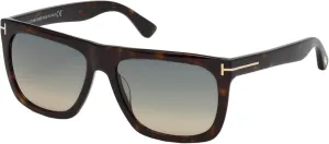 Tom Ford FT0513 Morgan Square Sunglasses, Dark Havana, 57-16-140