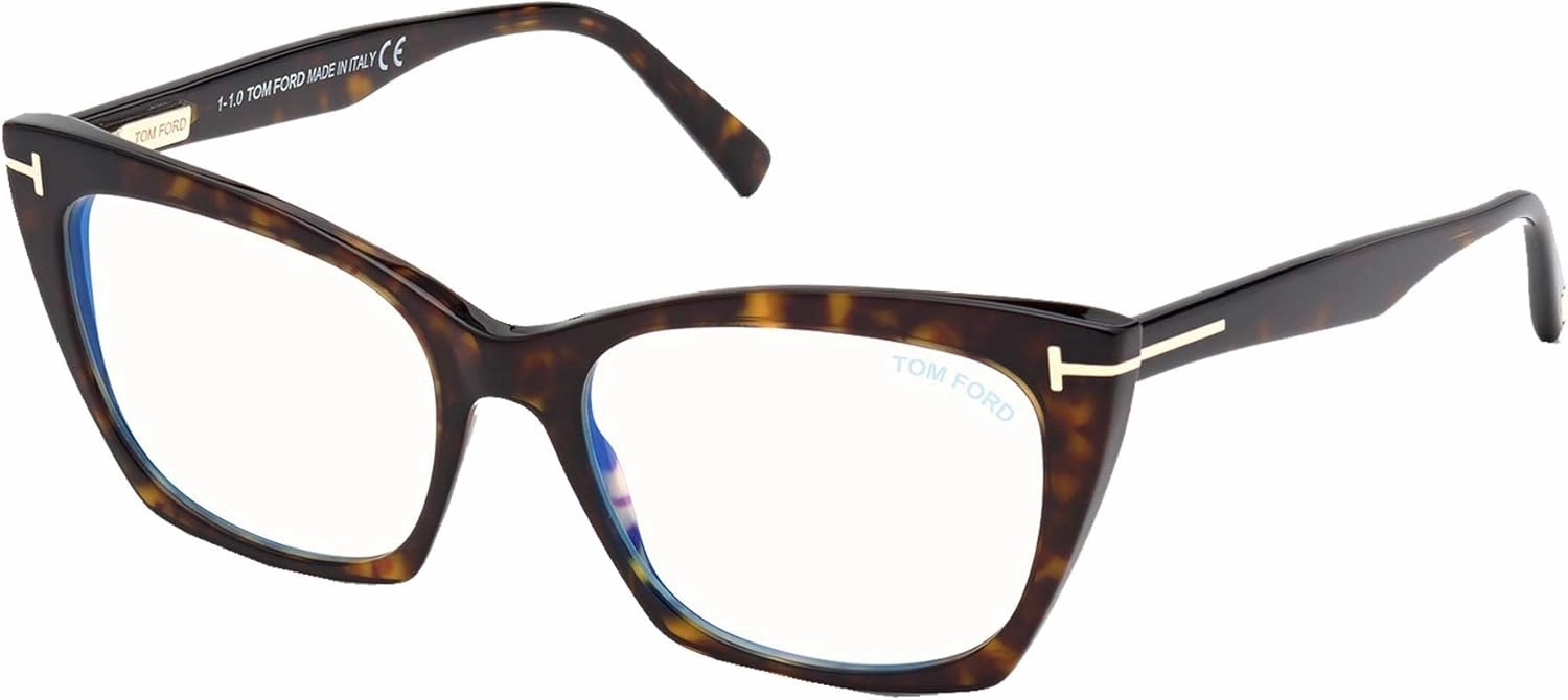 Tom Ford FT 5709-B BLUE BLOCK Dark Havana 54/17/140 women Eyewear Frame