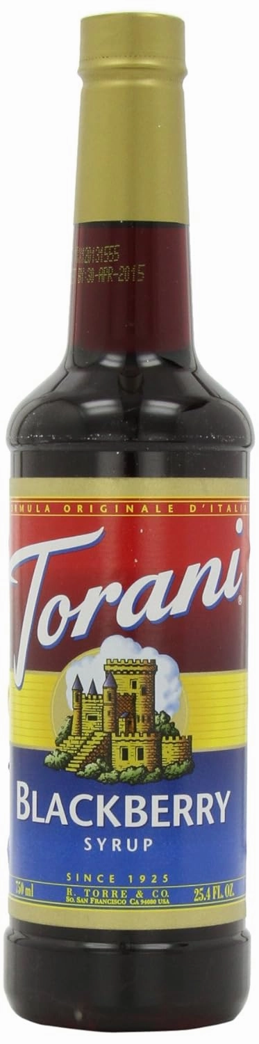 Torani Syrup, Blackberry, 25.4-Ounce Bottles (Pack of 3)
