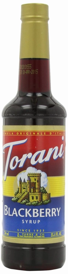 Torani Syrup, Blackberry, 25.4-Ounce Bottles (Pack of 3)