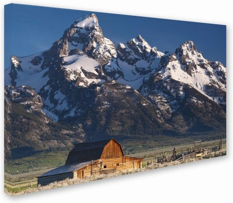 Trademark Fine Art ALI3876-C1219GG John Moulton Barn by Michael Blanchette Photography, 12x19-Inch, 12x19