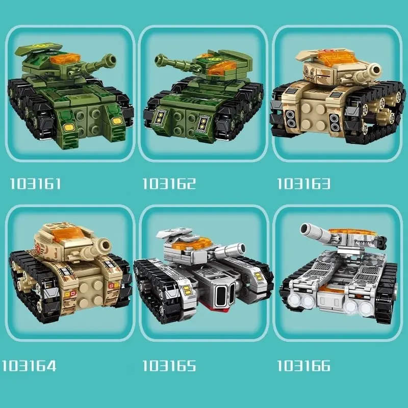 Transformers Mechanical Robot Tank Fighter Bricks Toy 894pcs