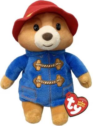 Ty Paddington Bear Beanie Boos Regular | Beanie Baby Soft Plush Toy | Collectible Cuddly Stuffed Teddy