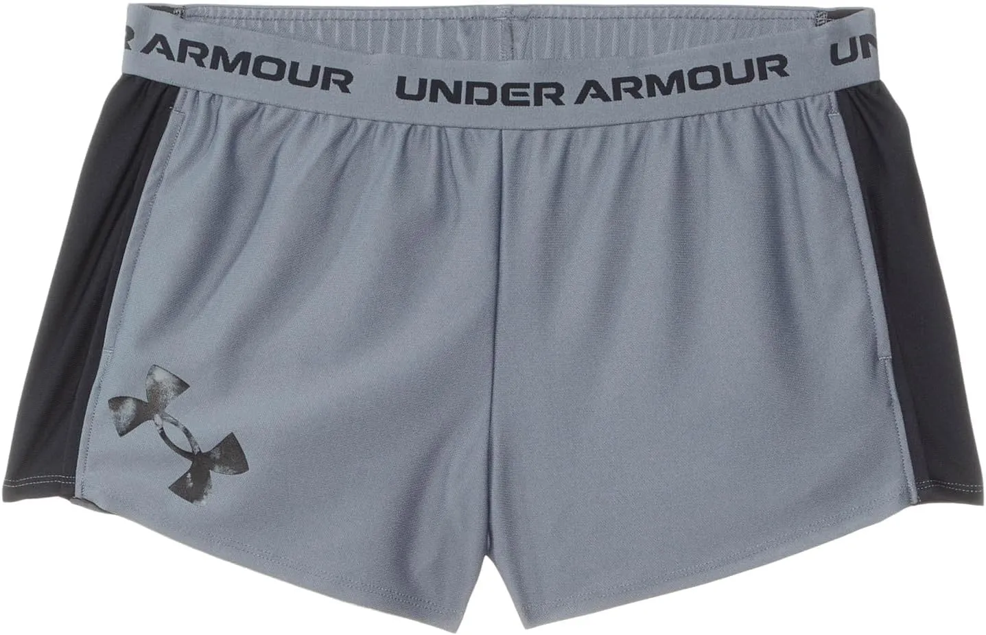 Under Armour Girls' Tech Play Up Logo Shorts (Big Kid)
