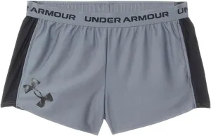 Under Armour Girls' Tech Play Up Logo Shorts (Big Kid)