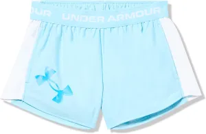 Under Armour Girls' Tech Play Up Logo Shorts (Big Kid)