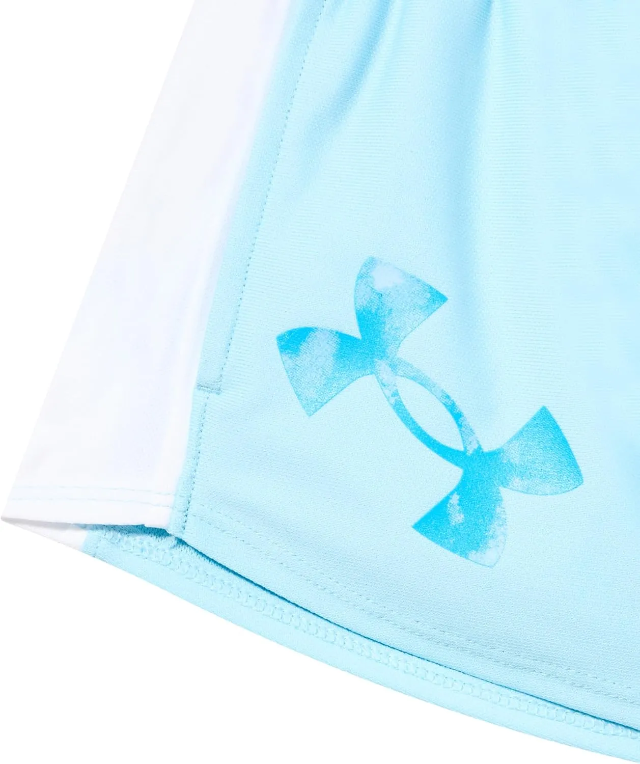 Under Armour Girls' Tech Play Up Logo Shorts (Big Kid)