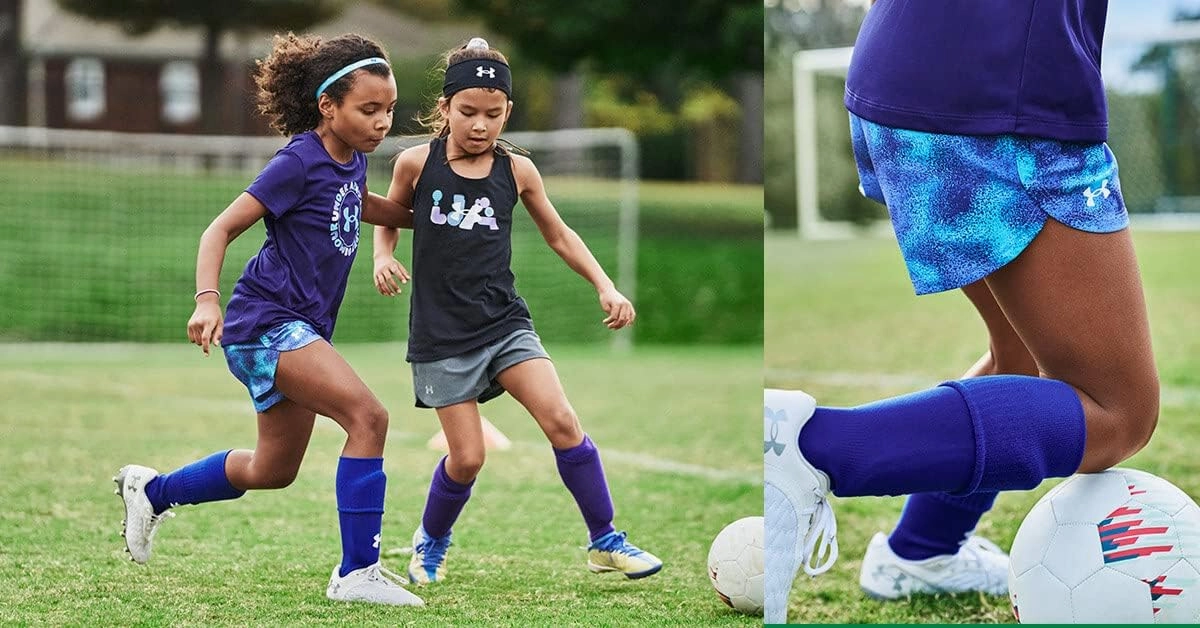 Under Armour Girls' Play Up Twist Shorts