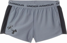 Under Armour Girls' Tech Play Up Logo Shorts (Big Kid)