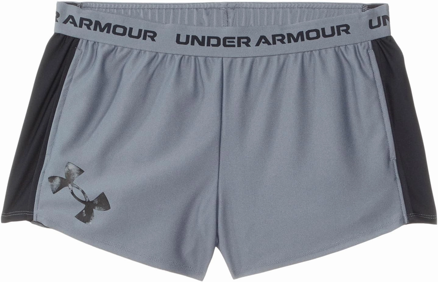 Under Armour Girls' Tech Play Up Logo Shorts (Big Kid)