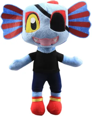 Undyne Plush Toy 10'' Sans Figure Doll