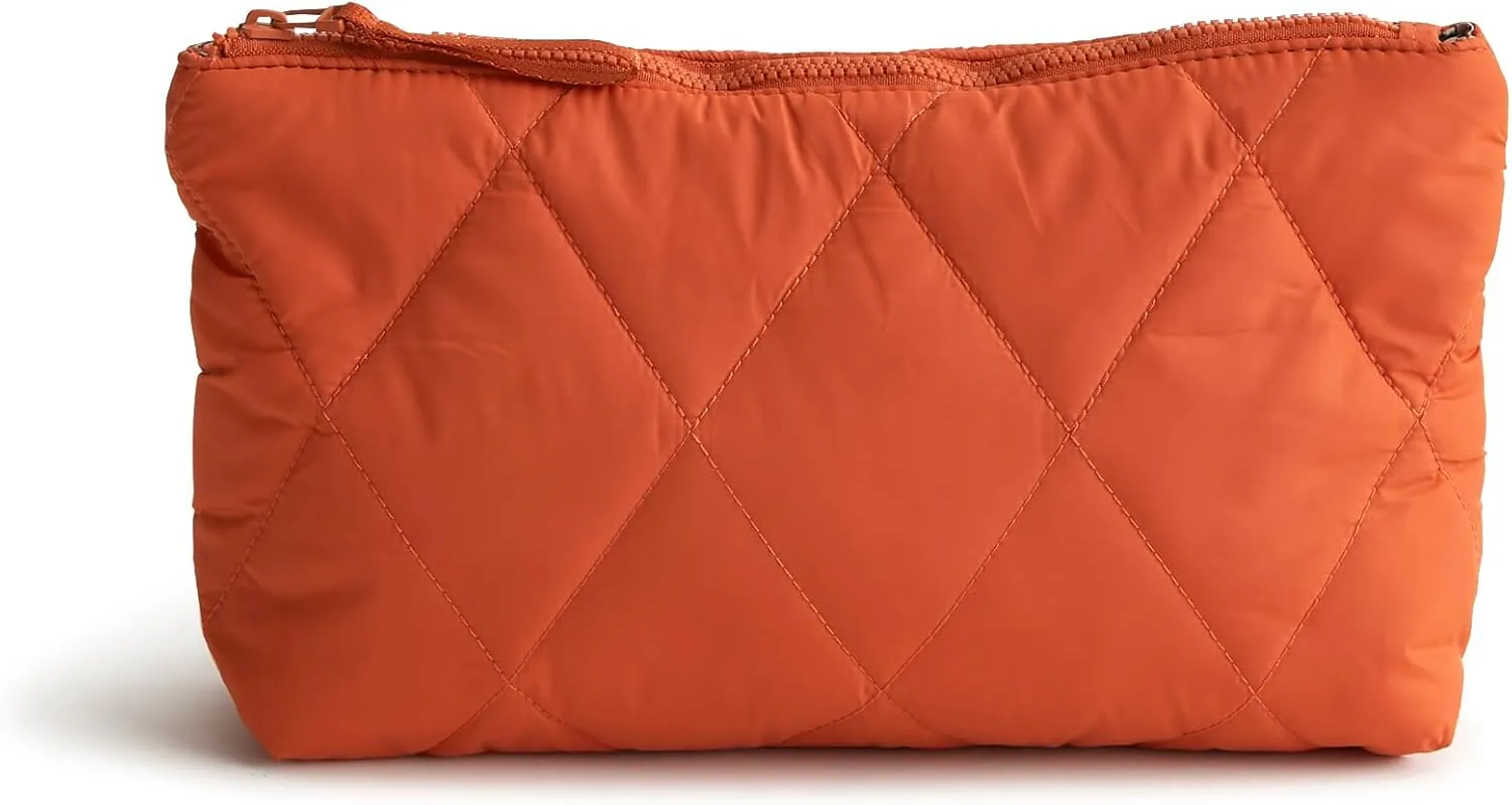 Vera Bradley Featherweight Medium Pouch, Potter's Clay