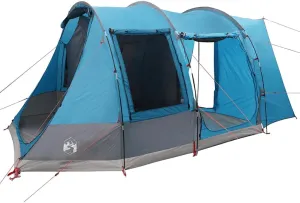 vidaXL Car Tent - 2-Person Waterproof Blue, 185T Polyester Outdoor Camping Shelter with Double Zippers and Carry Bag, 185.0 x 130.7 x 85.0 Inches