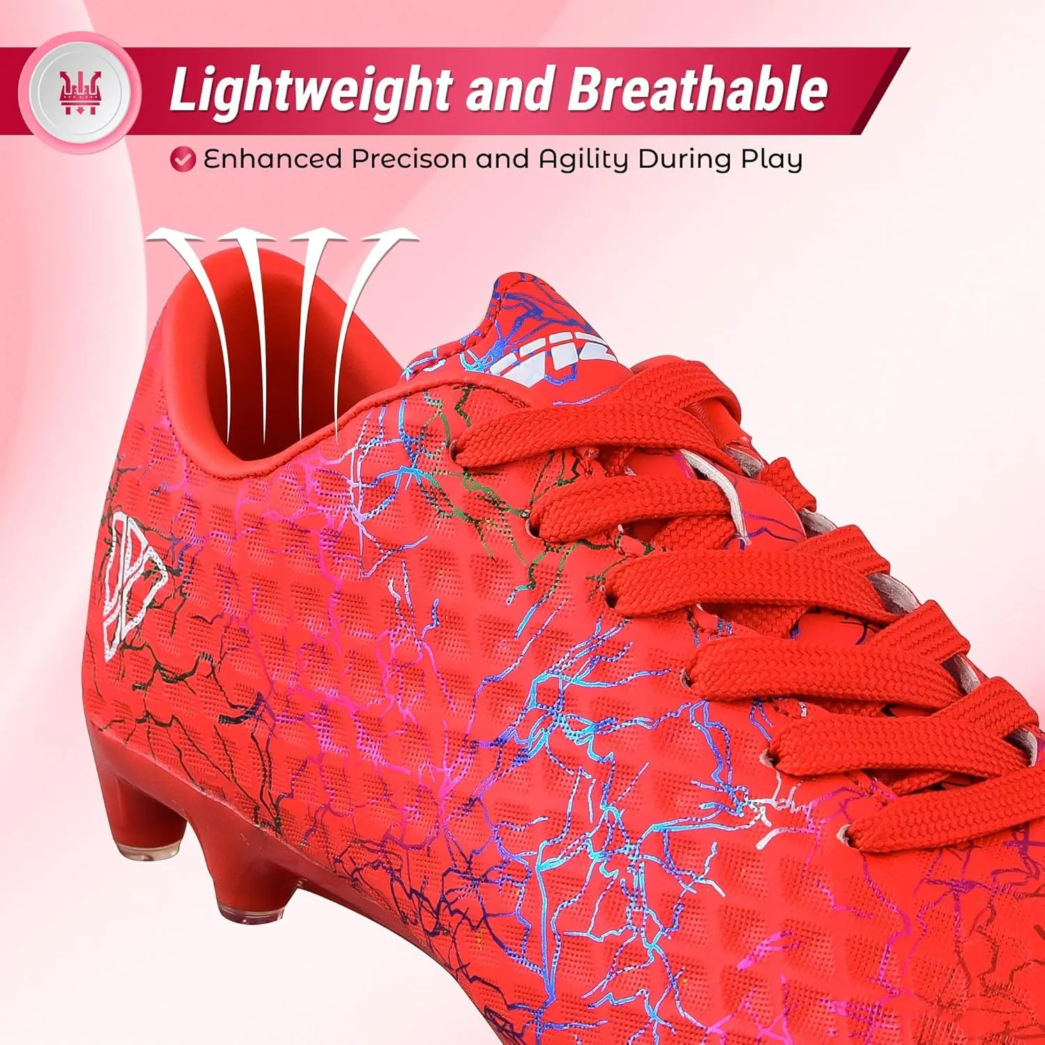 Vizari Zodiac Firm Ground Soccer Cleats Boys Girls | Lightweight & Durable Youth Football Shoes with Molded TPU Outsole | Outdoor Training & Matches