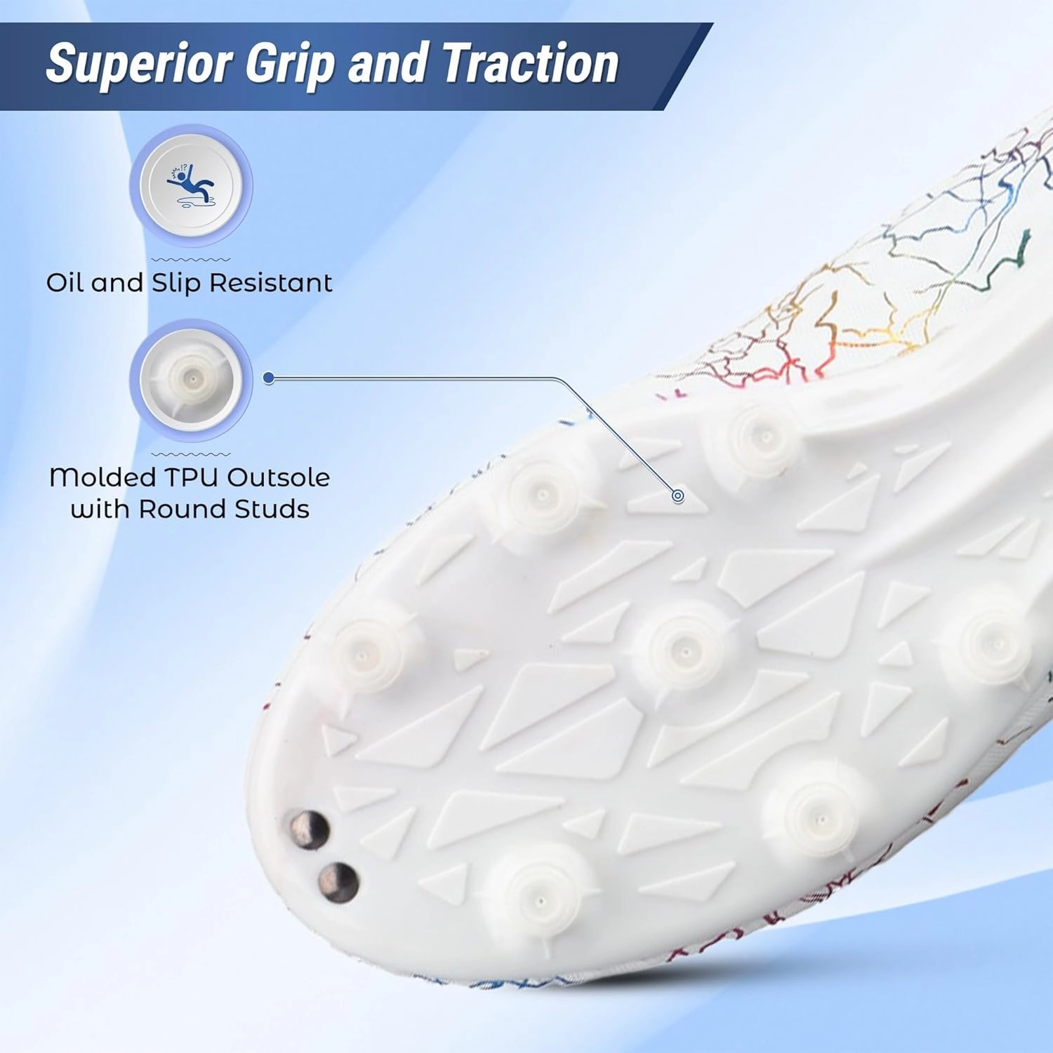 Vizari Zodiac Firm Ground Soccer Cleats Boys Girls | Lightweight & Durable Youth Football Shoes with Molded TPU Outsole | Outdoor Training & Matches