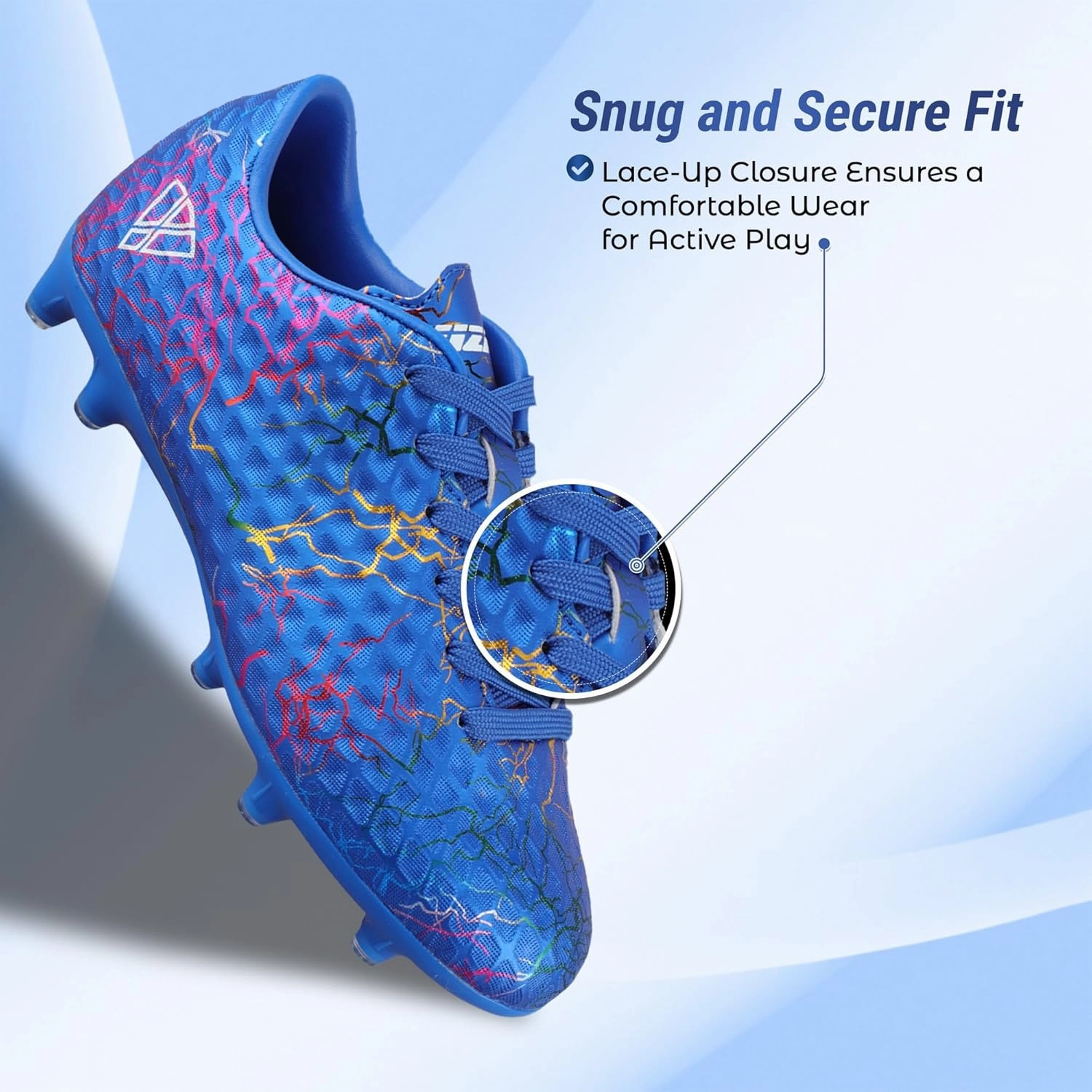 Vizari Zodiac Firm Ground Soccer Cleats Boys Girls | Lightweight & Durable Youth Football Shoes with Molded TPU Outsole | Outdoor Training & Matches