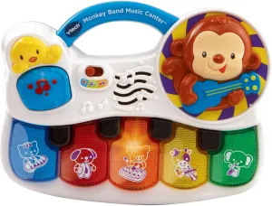 VTech Monkey Band Music Center, Multi-colored, 8"