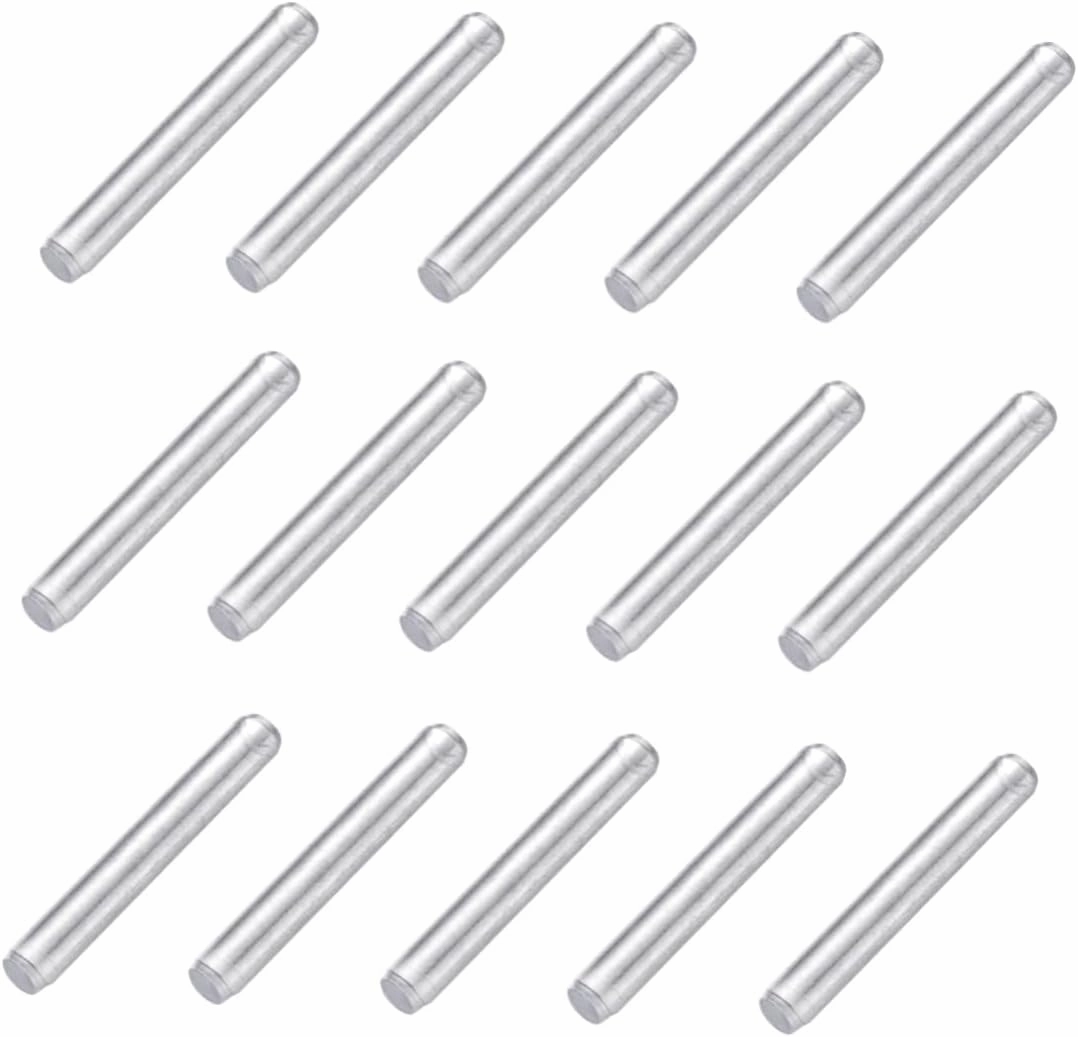 Wakauto 120pcs Robot Drive Shaft Kit Short Axis for Model Cars Transmission and Steering Axle for Creative Projects Compatible Toy Robots and Vehicles