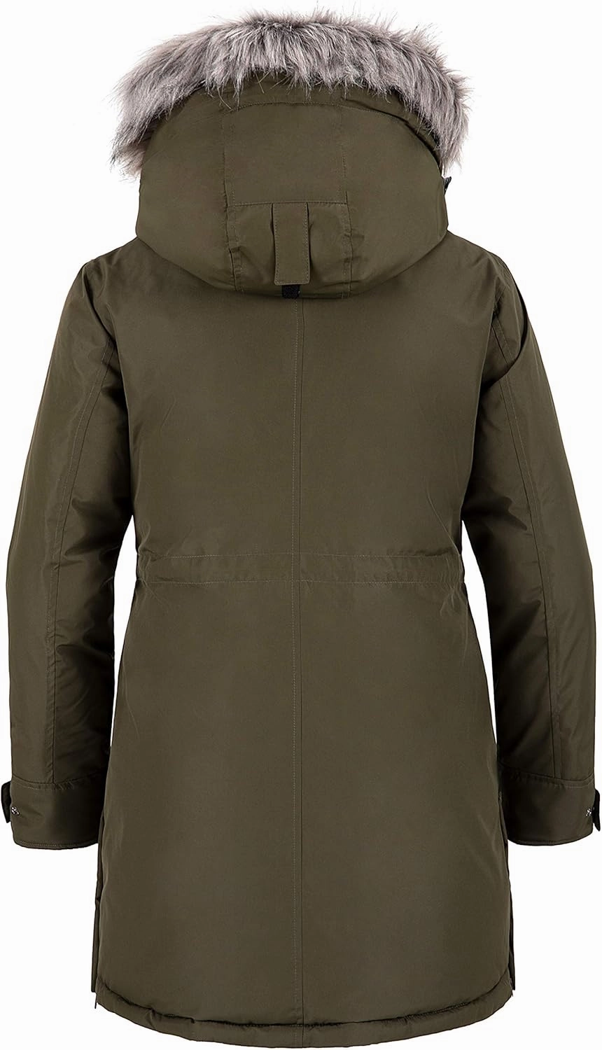 wantdo Women's Hooded Winter Coat Waterproof Warm Long Puffer Jacket Parka