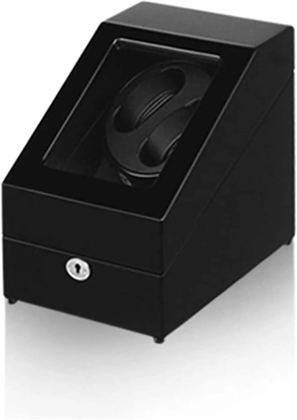 Watch Case Automatic Winder Box for 2 Watches   3 4 Rotation Mode Setting Silent Motor Wood Shell Piano Paint Exterior Accessories Watch Box