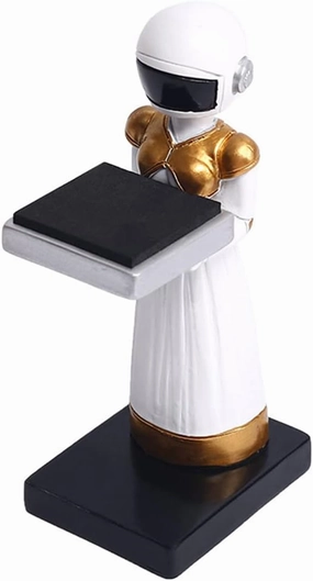 Watch Box Display Case Organizer Jewelry Storage, Watch Display Stand, With Creative Ornaments(Color:Female robot)