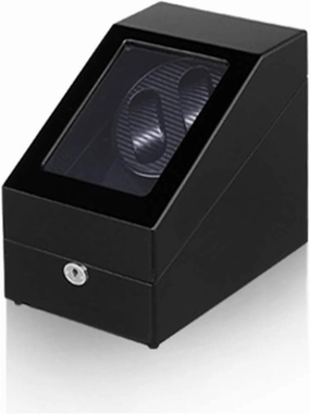 Watch Case Automatic Watch Winder Box for 2   3, 4 Rotation Mode Setting, Silent Motor, Wood Shell Piano Paint Exterior Accessories