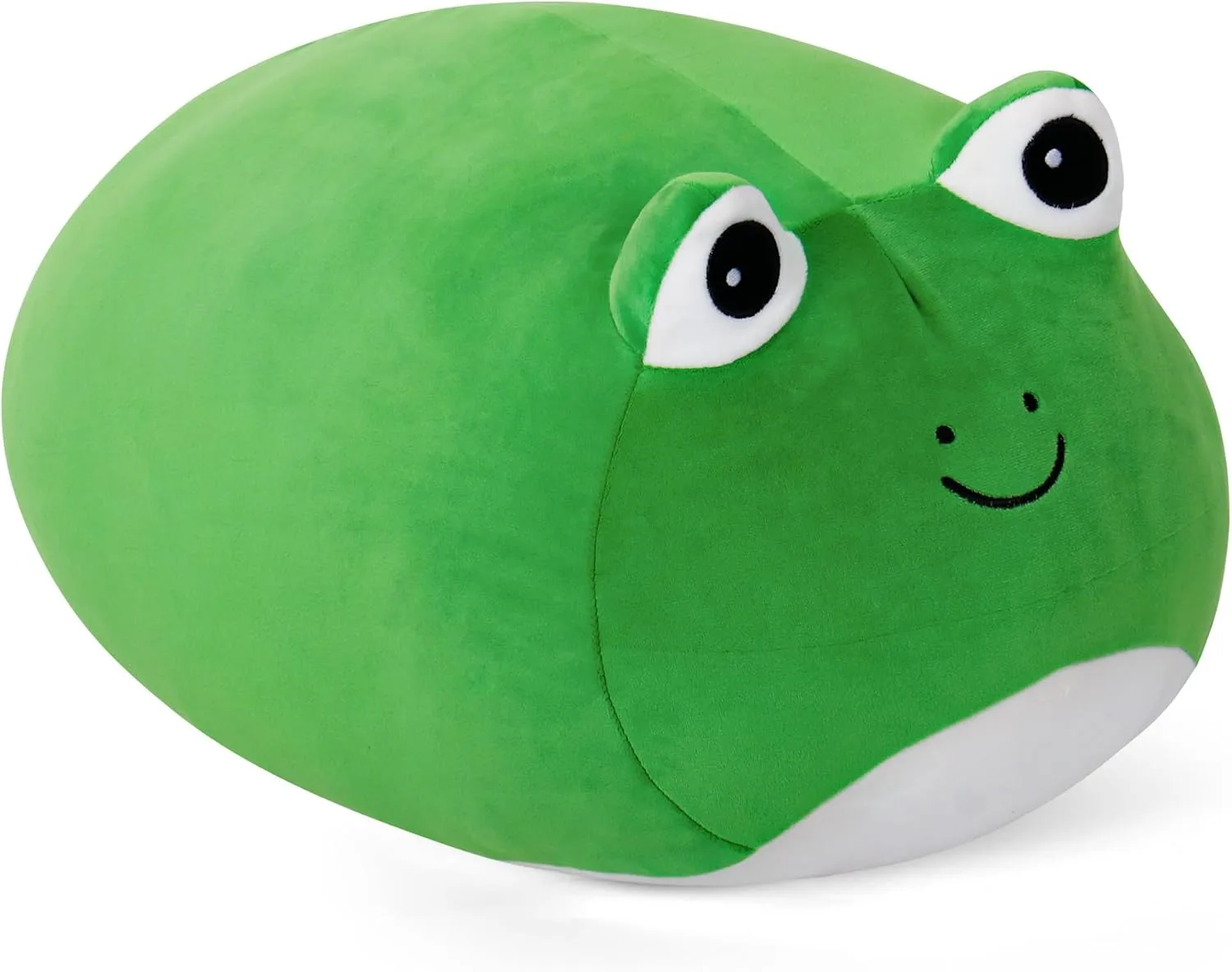 Wepop 20 in Frog Stuffed Animal Toys, Cute Giant Pebble Frog Plush Toy Throw Pillows Soft & Cuddly Plushies Dolls Birthday Gift for Kids