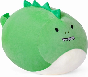 Wepop 20in Dinosaur Stuffed Animal Toys, Cute Giant Dino Pebble Plush Toy Throw Pillows Soft & Cuddly Plushies Dolls Birthday Gift for Kids