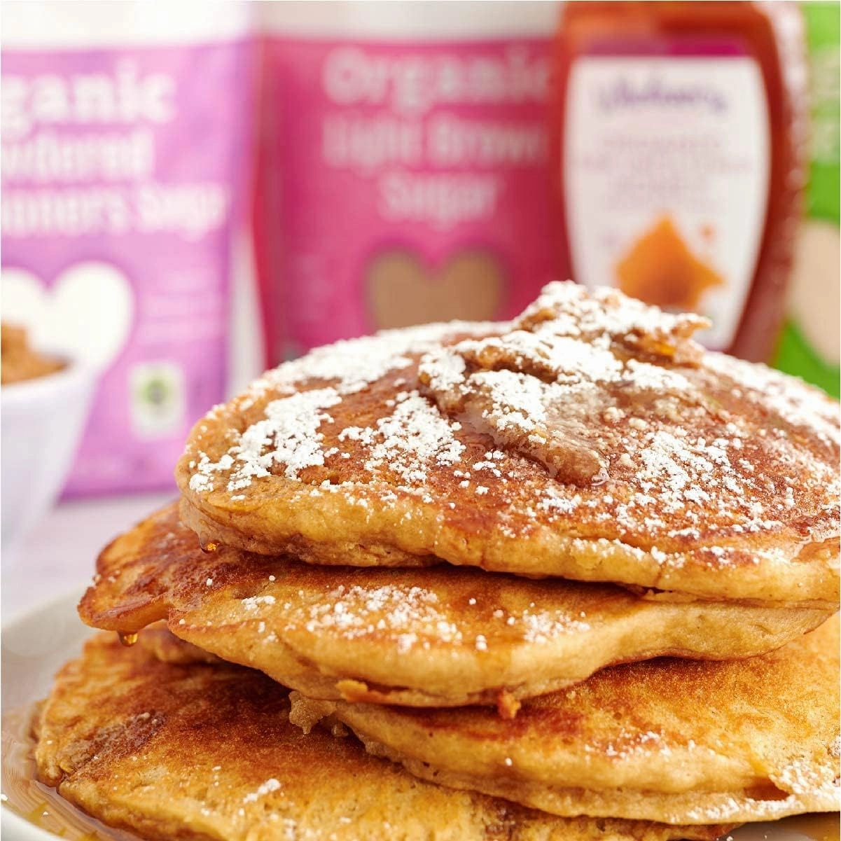 Wholesome Sweeteners 24-Ounce Organic Light Brown Sugar, Fair Trade, Non GMO, Gluten Free & Vegan, Sugar for Baking and Glazing, 6 Pack