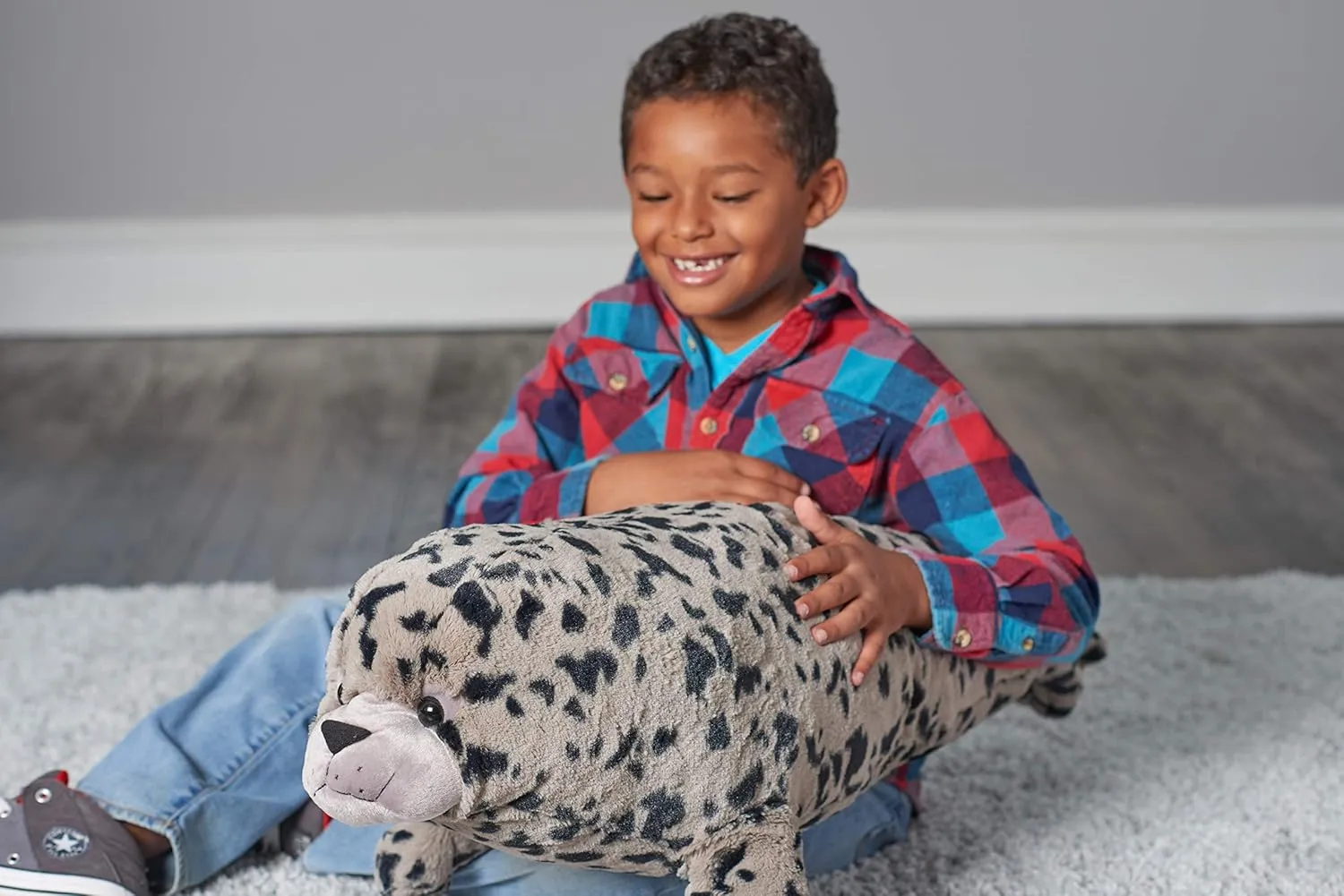 Wild Republic Jumbo Harbor Seal Plush, Giant Stuffed Animal, Plush Toy, Gifts for Kids, 30 Inches