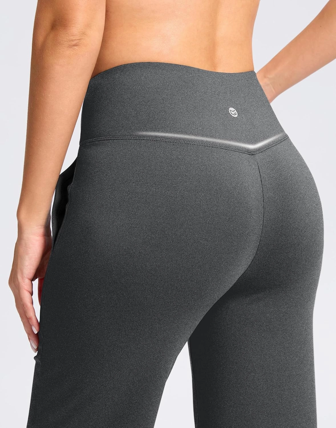 Women's Capri Pants with Pockets High Waist Yoga Pants Wide Leg Workout Crop Summer Pants for Casual, Travel, Exercise