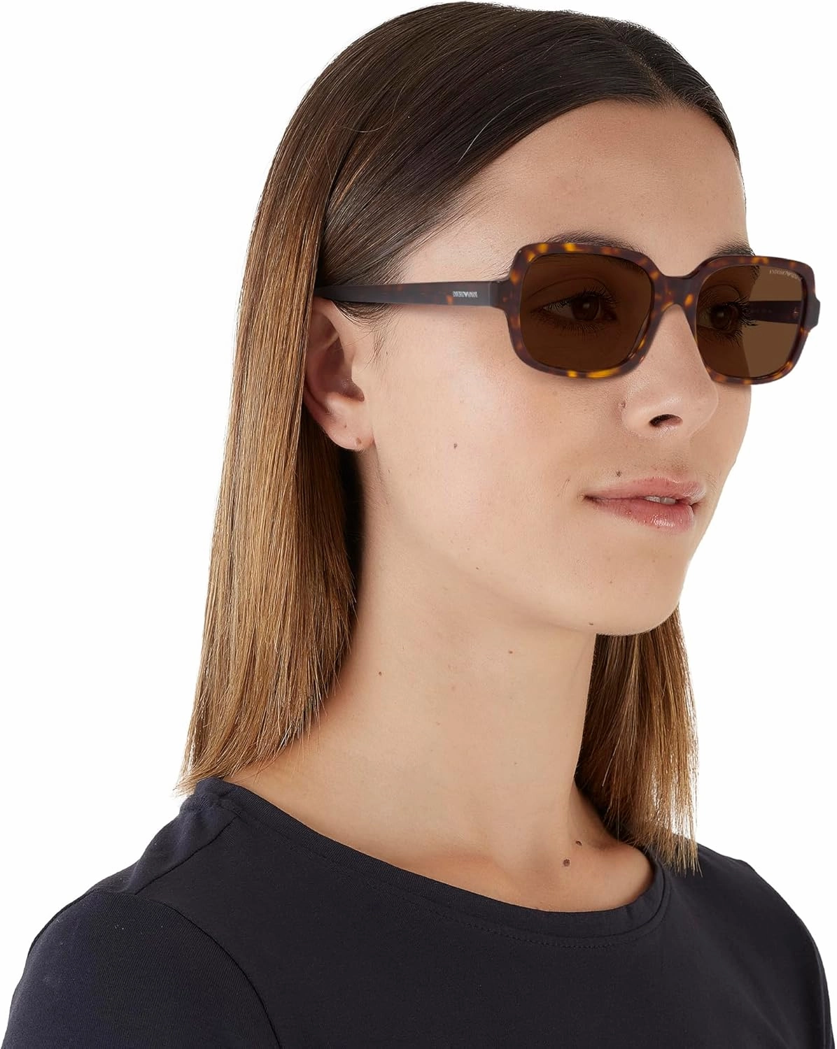 Women's Ea4195 Square Sunglasses