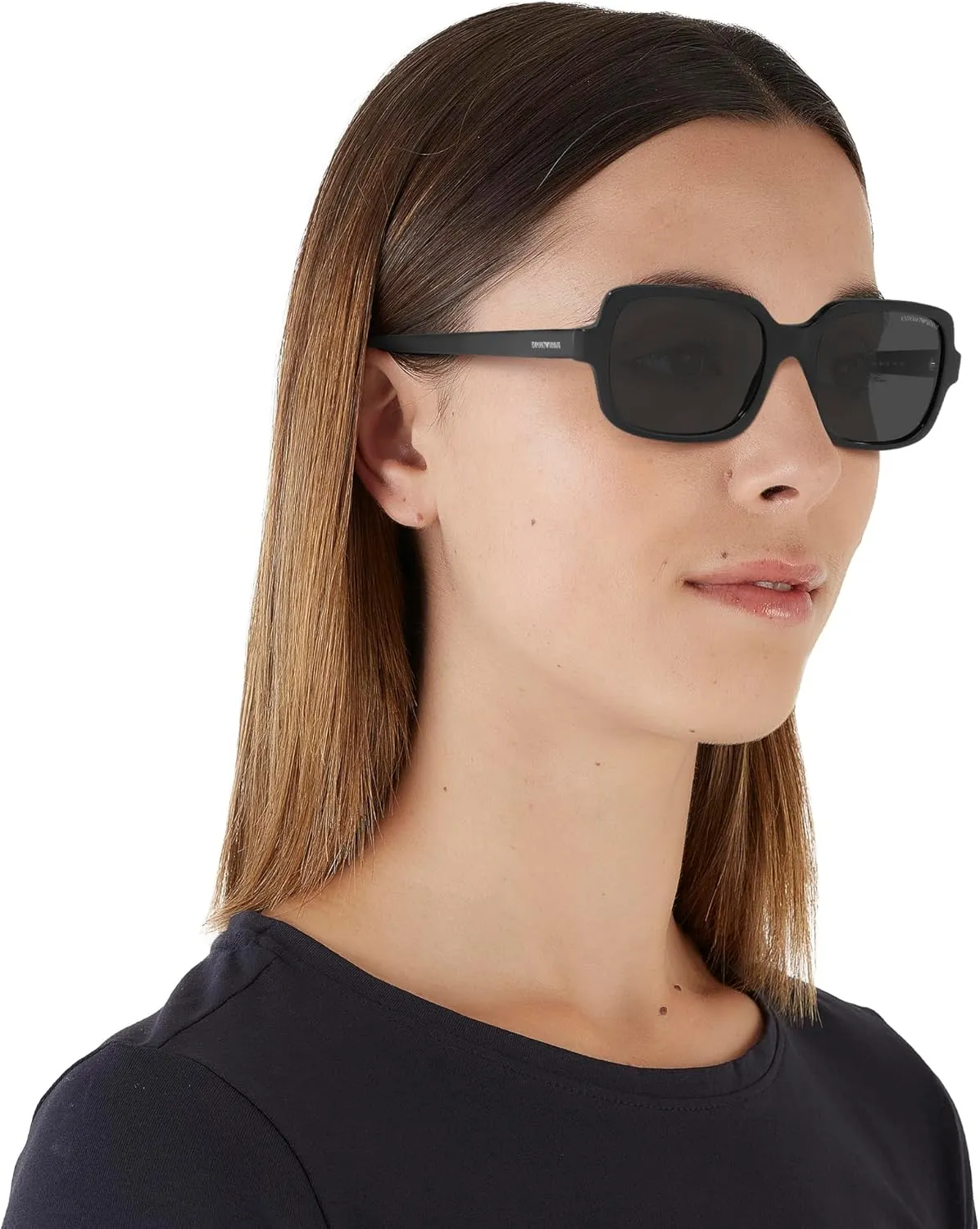 Women's Ea4195 Square Sunglasses