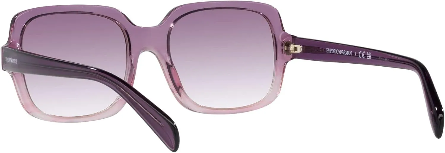 Women's Ea4195 Square Sunglasses