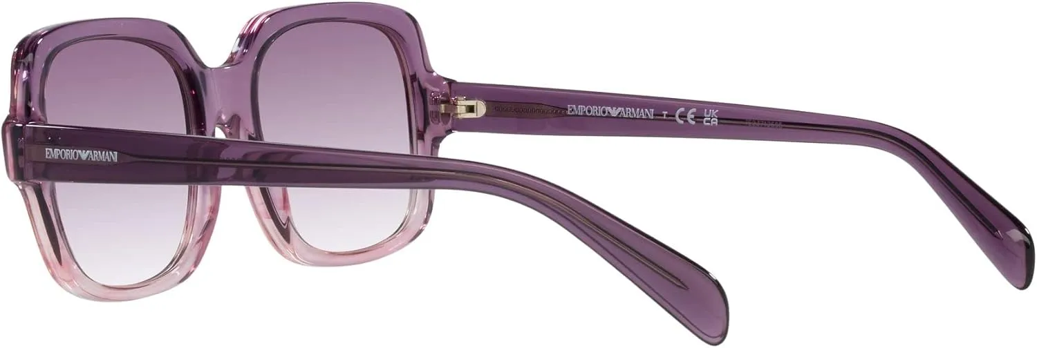 Women's Ea4195 Square Sunglasses