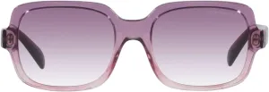 Women's Ea4195 Square Sunglasses