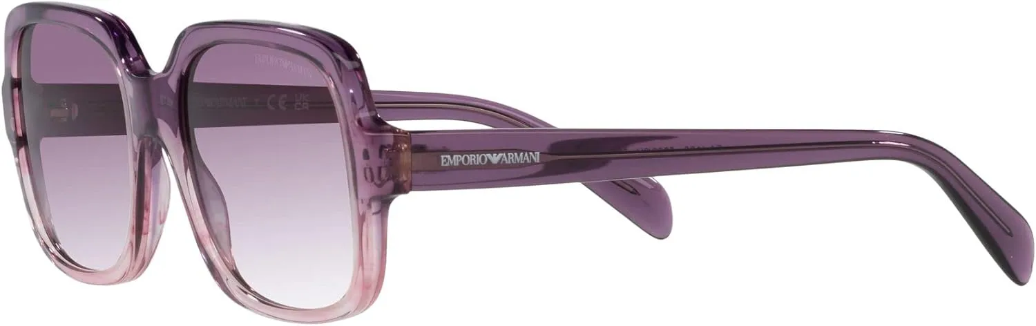 Women's Ea4195 Square Sunglasses